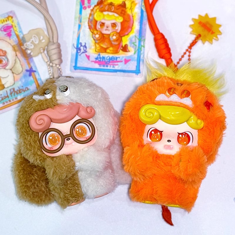 Q.kid emocionais monstros pelu - Anime Action Figure Blind Box avaliação e preço