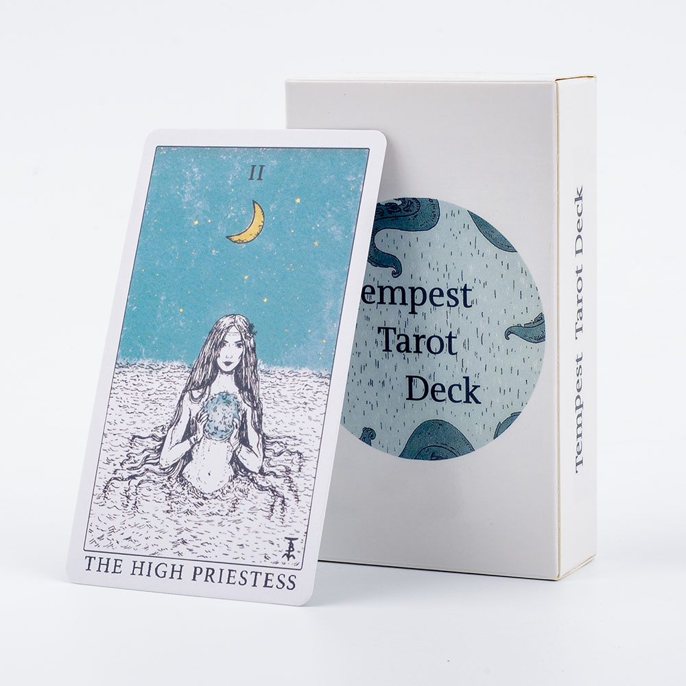 Baralho de tarô tempestade com - Tarot Cards Deck With Guidebook avaliação e preço